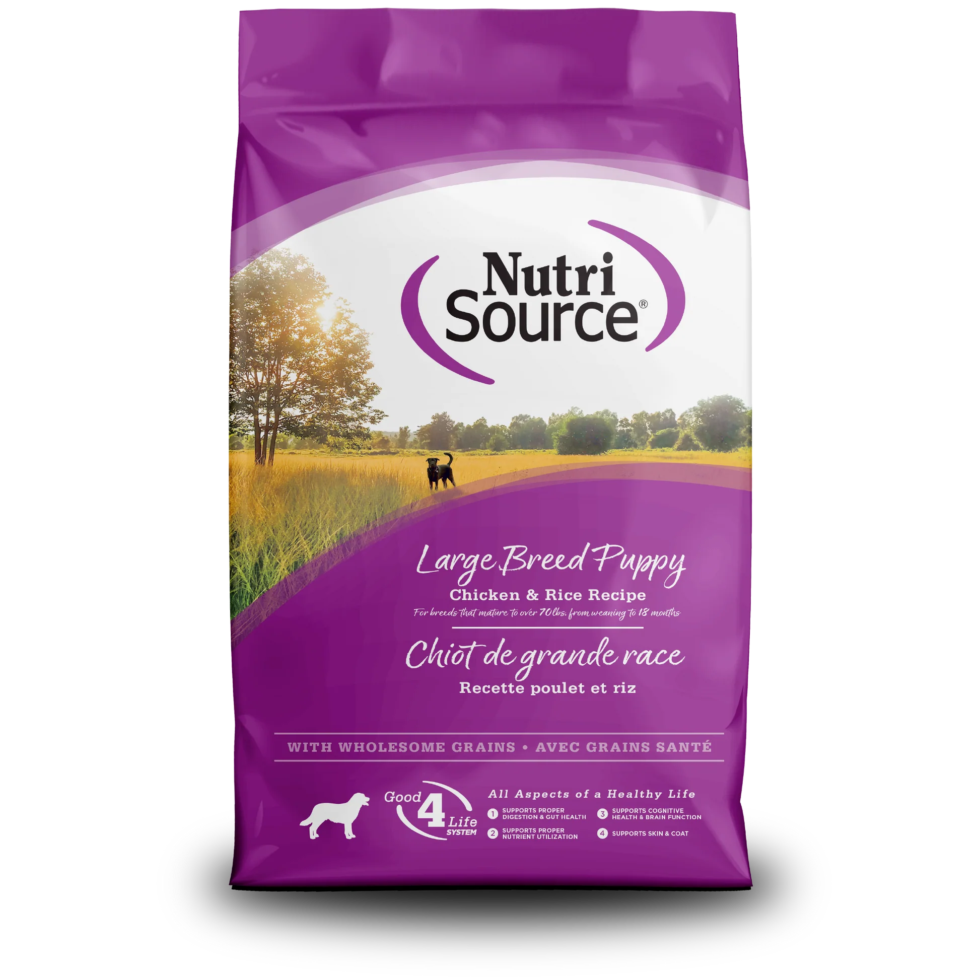 NUTRI SOURSE PUPPY LARGE BREAD CHIKEN AND RICE